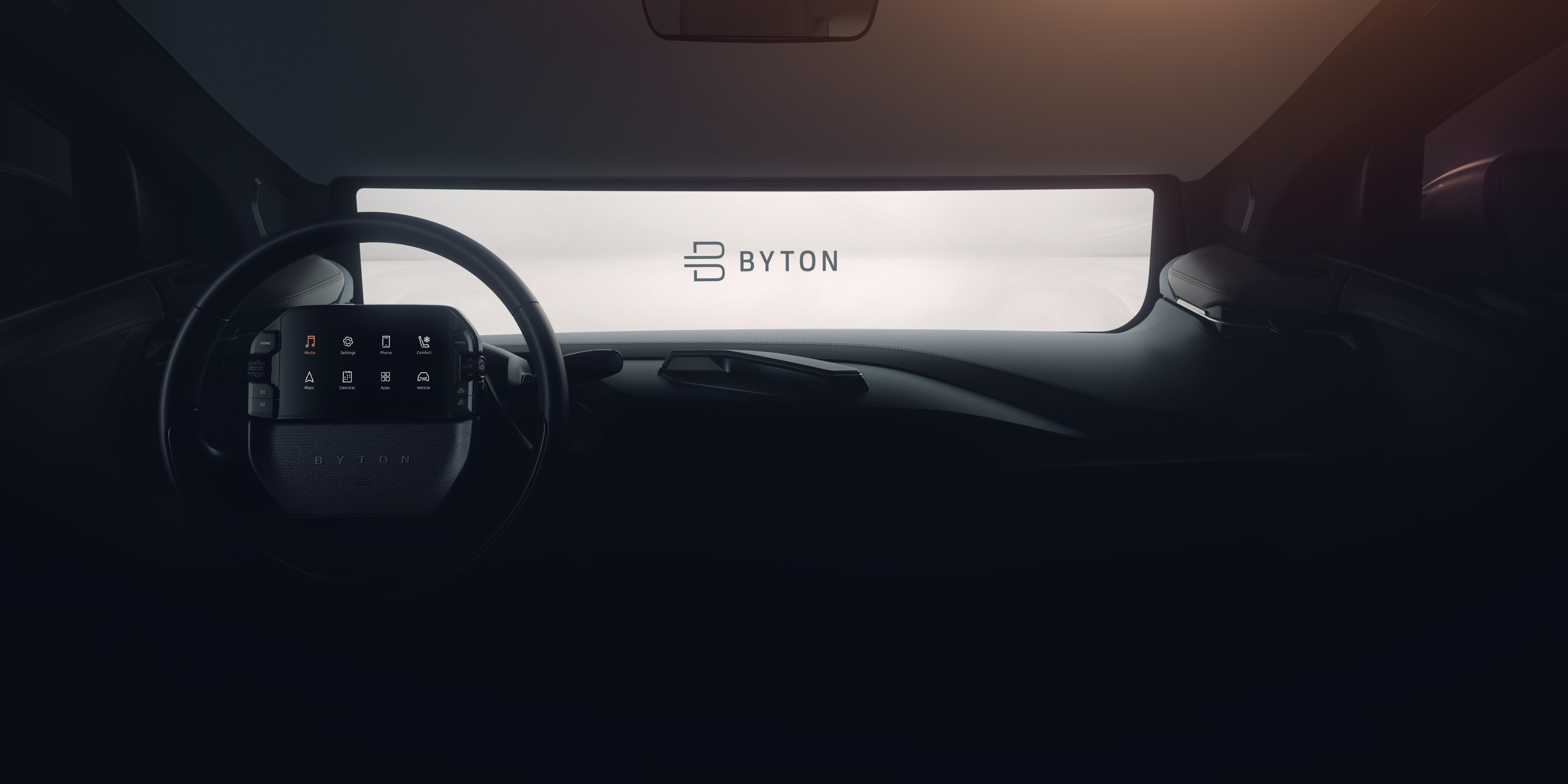 BYTON M-Byte digital cockpit